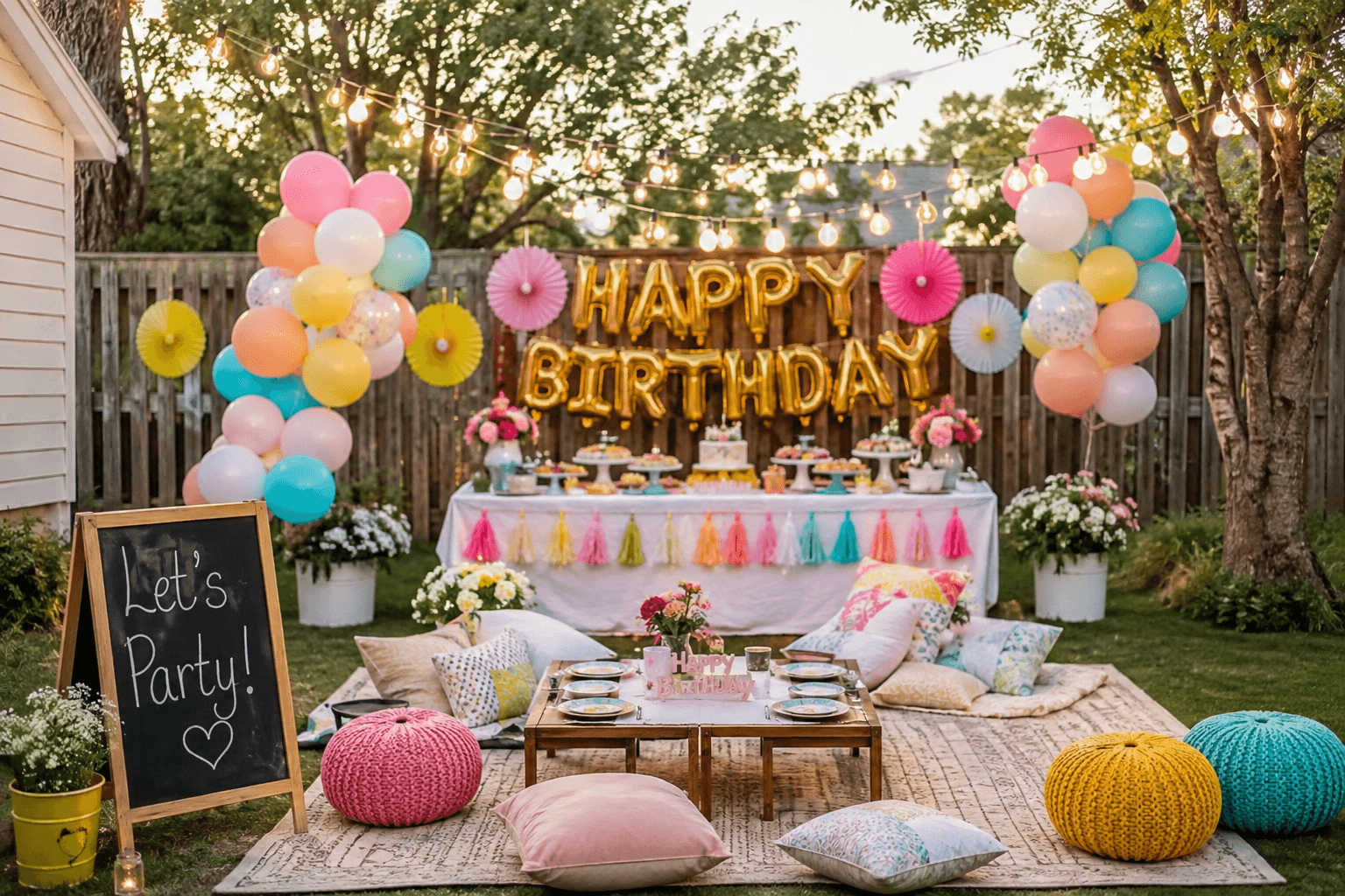 Backyard Birthday Party Ideas: Transform Your Home into Party Central